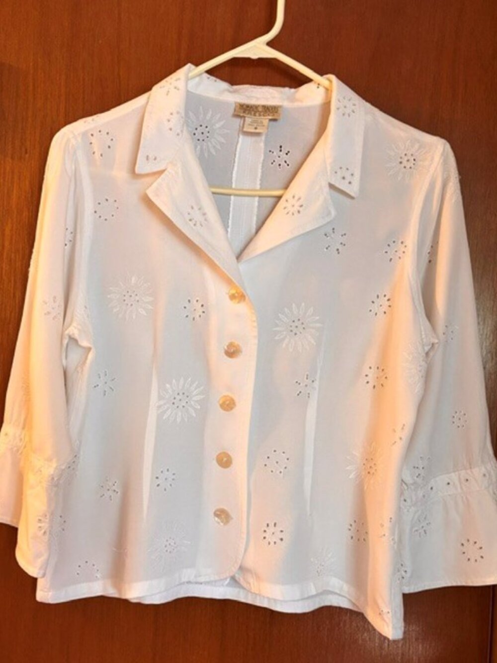 Nomadic Traders Fresco White Blouse - Size S